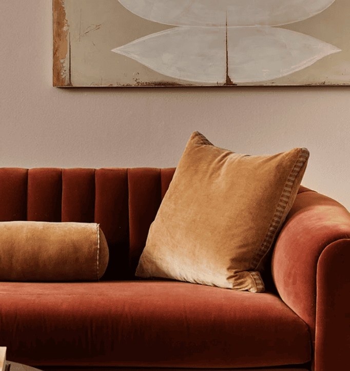 Cushion Edward butterscotch 50 x 50 cm