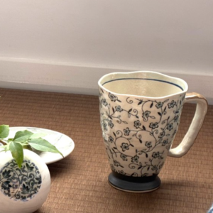 Japanese mug Ruri blue