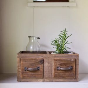 Wood organiser French Country